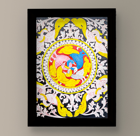 Square Swan Design – Kandian Art School