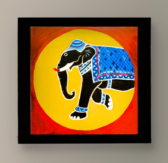 Elephant Painting – Replica